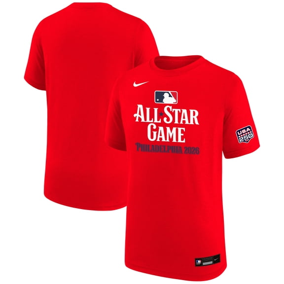 Youth Outerstuff Red 2026 MLB All-Star Game Legend Logo T-Shirt