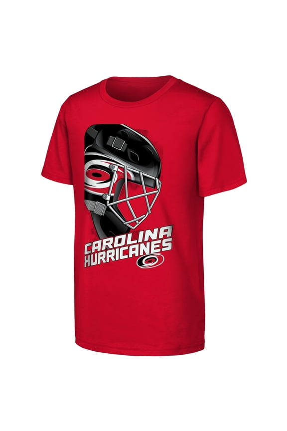 Youth Outerstuff Red Carolina Hurricanes Defender T-Shirt