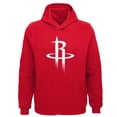 thumbnail image 1 of Youth Outerstuff Red Houston Rockets Primary Logo Pullover Hoodie, 1 of 1