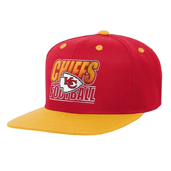 Youth Outerstuff Red Kansas City Chiefs Team Gradient Deadstock Snapback Hat