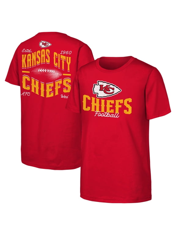 Youth Outerstuff Red Kansas City Chiefs Top Pick T-Shirt
