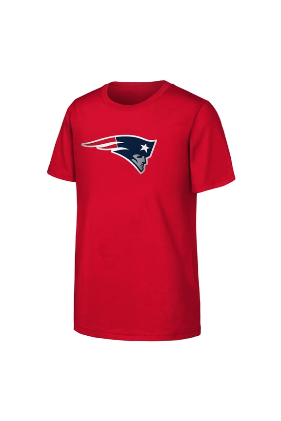 Youth Outerstuff Red New England Patriots Primary Logo T-Shirt