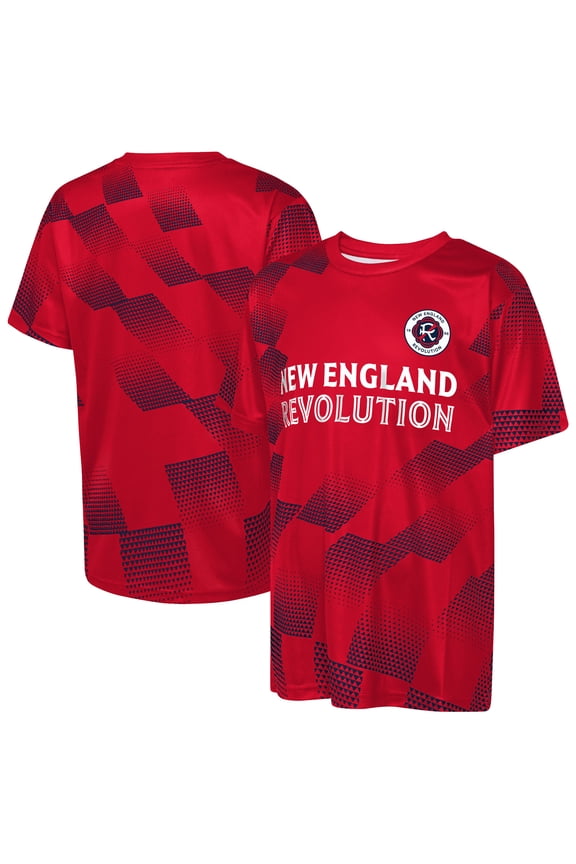 Youth Outerstuff Red New England Revolution Sheer Thrill T-Shirt