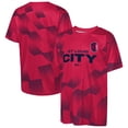 thumbnail image 1 of Youth Outerstuff  Red St. Louis CITY SC Sheer Thrill T-Shirt, 1 of 3