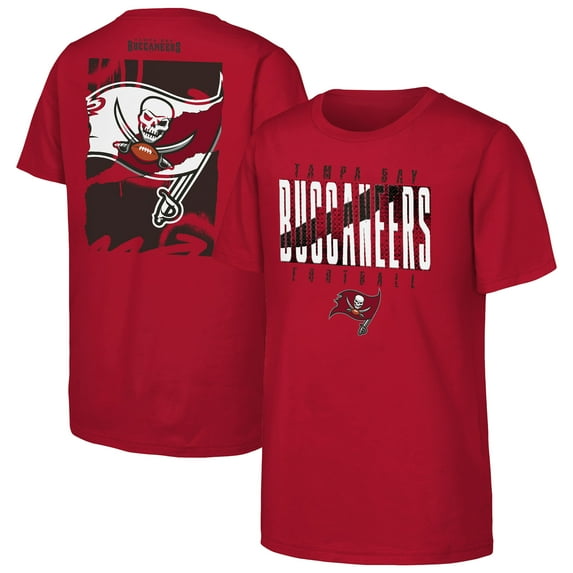 Youth Outerstuff Red Tampa Bay Buccaneers Posterize T-Shirt