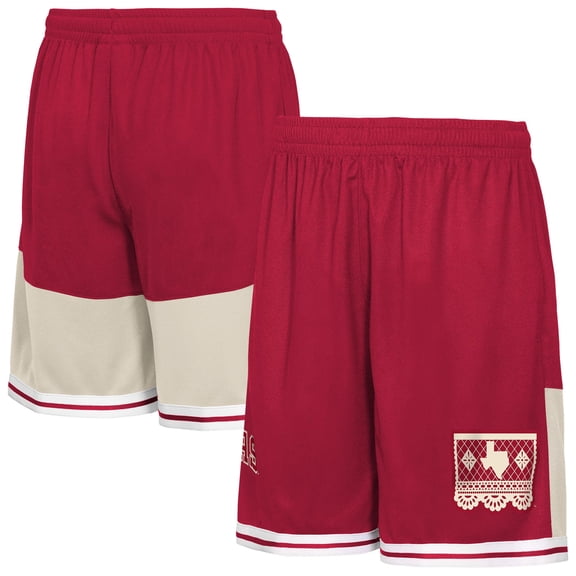 Youth Outerstuff Red Texas Rangers 2026 City Connect Crew Fashion Shorts