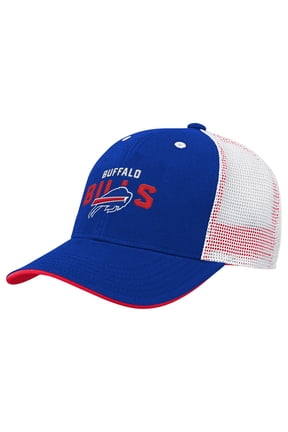 Youth Royal Buffalo Bills Core Lockup Trucker Adjustable Hat