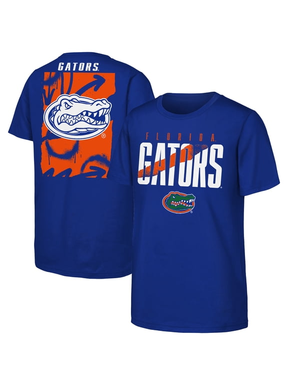 Youth Outerstuff Royal Florida Gators Cut Through T-Shirt