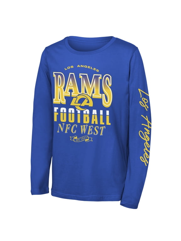 Youth Outerstuff Royal Los Angeles Rams Real Ones Long Sleeve T-Shirt