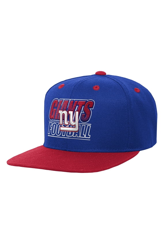 Youth Outerstuff Royal New York Giants Team Gradient Deadstock Snapback Hat