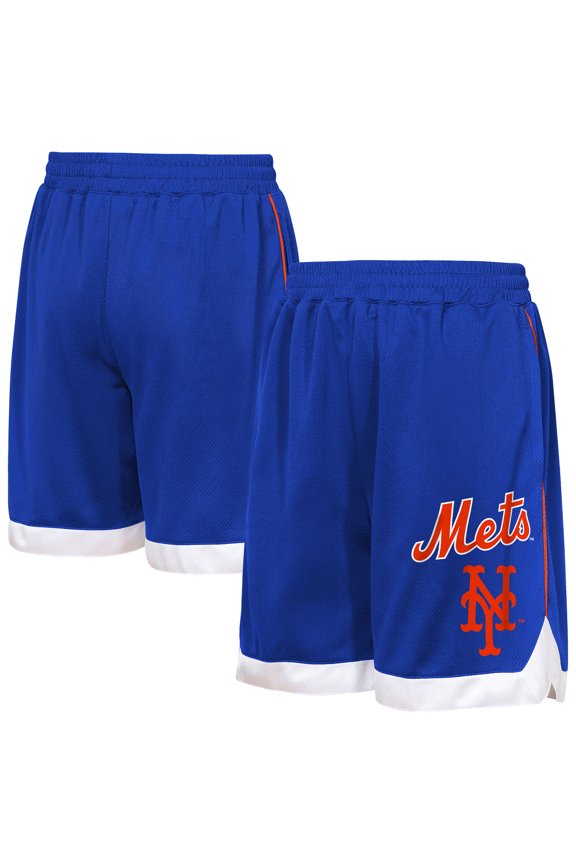 Youth Outerstuff Royal New York Mets Big League All Star Fashion Shorts