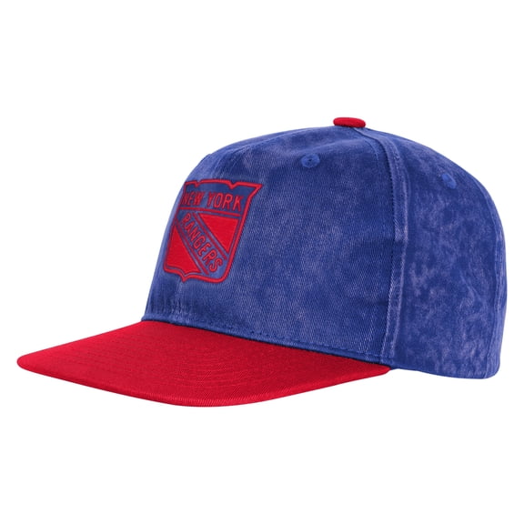 Youth Outerstuff Royal/Red New York Rangers True Retro Deadstock Adjustable Hat