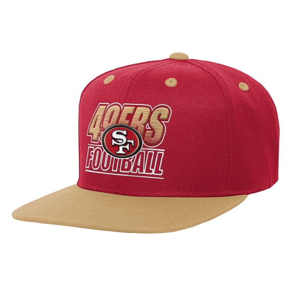 Youth Outerstuff Scarlet San Francisco 49ers Team Gradient Deadstock Snapback Hat