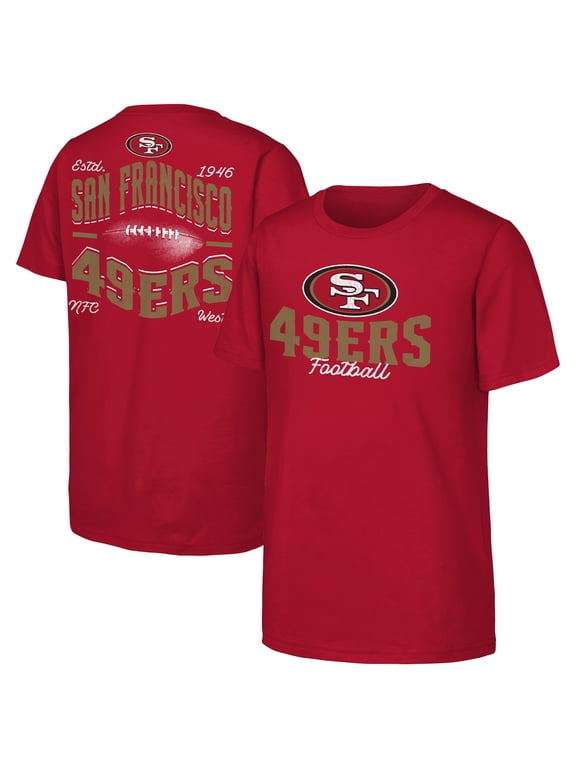Youth Outerstuff Scarlet San Francisco 49ers Top Pick T-Shirt