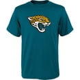 thumbnail image 1 of Youth Outerstuff Teal Jacksonville Jaguars Primary Logo T-Shirt, 1 of 1