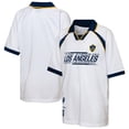 thumbnail image 1 of Youth Outerstuff  White LA Galaxy Mesh Raglan T-Shirt, 1 of 3
