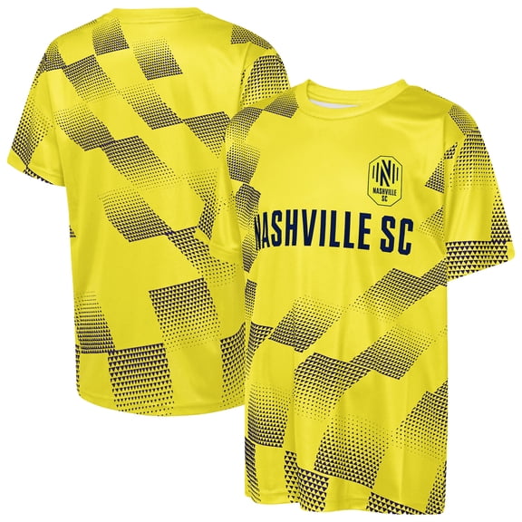 Youth Outerstuff Yellow Nashville SC Sheer Thrill T-Shirt