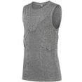thumbnail image 1 of Youth Padded Compression Shirt Vest Chest Rib Protector for Rugby Baseball Football Basketball Lacrosse XL, 1 of 7