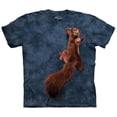 thumbnail image 1 of Youth: Peace Squirrel Apparel Kids T-Shirt - Blue, 1 of 2