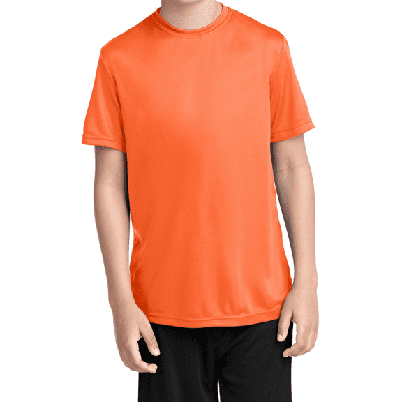Youth Performance T Shirt UPF50 Moisture Wicking Polyester PC380Y