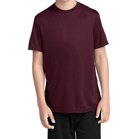 Youth Performance T Shirt UPF50 Moisture Wicking Polyester PC380Y