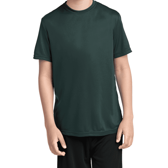 Youth Performance T Shirt UPF50 Moisture Wicking Polyester PC380Y