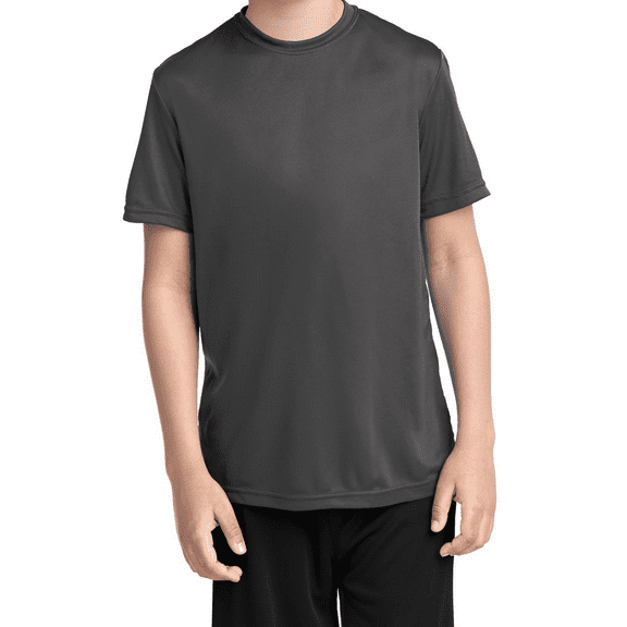 Youth Performance T Shirt UPF50 Moisture Wicking Polyester PC380Y