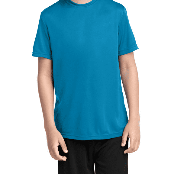 Youth Performance T Shirt UPF50 Moisture Wicking Polyester PC380Y