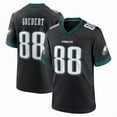 thumbnail image 1 of Youth Philadelphia Goedert 88 Black Stitched Player T-Shirts Sports Team Game Top, Large, 1 of 1