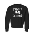 thumbnail image 1 of Youth Pirate Legend Jolly Roger Flag Crewneck Sweatshirt, 1 of 1