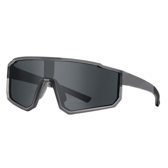 Youth Polarized Sports Sunglasses, Oversized UV400 Protection Cycling Glasses for Kids Baseball Running