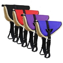 Youth/Pony Kodel Fleece Bottom Bareback Pad w/ Cordura Nylon Top