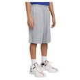 thumbnail image 1 of Youth PosiCharge Competitor Polyester Short Silver X-Large, 1 of 4