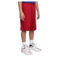 thumbnail image 1 of Youth PosiCharge Competitor Polyester Short True Red Large, 1 of 4