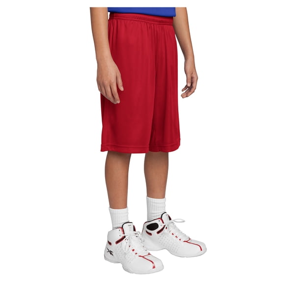 Youth PosiCharge Competitor Polyester Short True Red X-Small