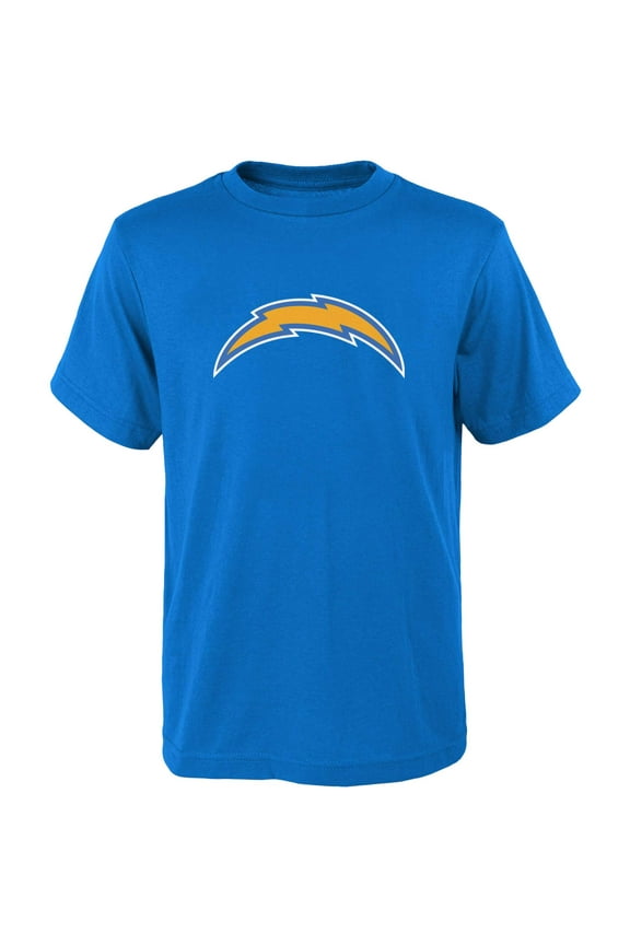 Youth Outerstuff Powder Blue Los Angeles Chargers Primary Logo T-Shirt