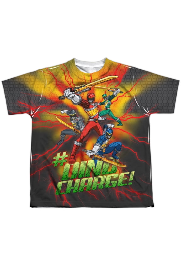 Youth: Power Rangers - Hashtag Apparel Kids T-Shirt - Sublimation