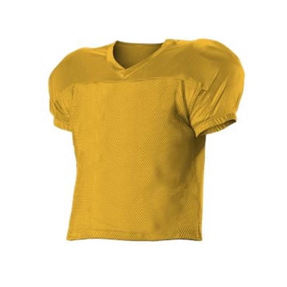 Youth Practice Football Jersey, Gold - Large & Extra Large