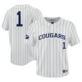 thumbnail image 1 of Unisex ProSphere #1 White BYU Cougars Baseball Jersey, 1 of 3