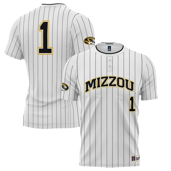 Youth ProSphere #1 White Missouri Tigers Softball Jersey