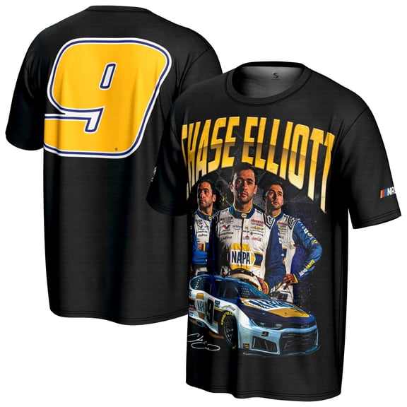 Youth ProSphere Black Chase Elliott NAPA T-Shirt