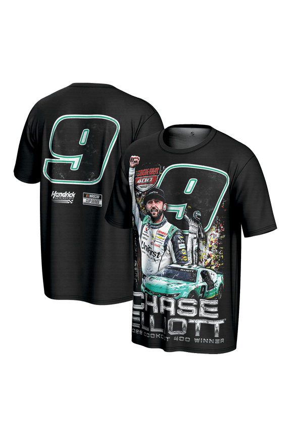 Youth ProSphere Black Chase Elliott T-Shirt