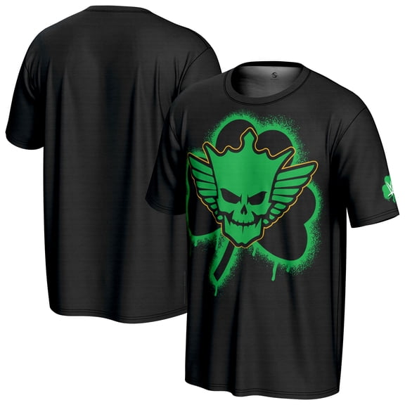Youth ProSphere Black Cody Rhodes St. Patrick's Day T-Shirt
