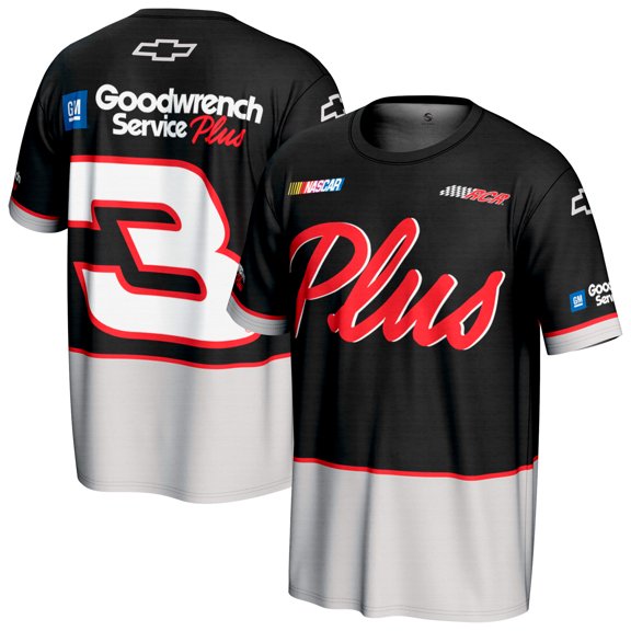 Youth ProSphere Black Richard Childress Racing Sublimated T-Shirt