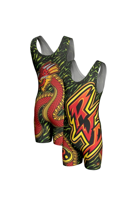 Youth ProSphere Black Rob Van Dam Dragon Singlet