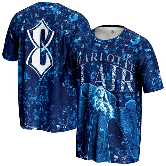 Youth ProSphere Blue Charlotte Flair Superstar T-Shirt