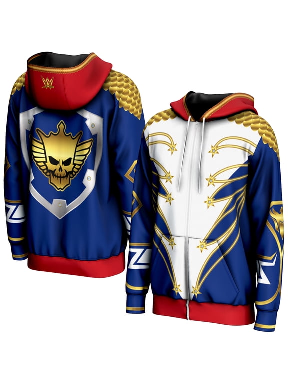 Youth ProSphere Blue Cody Rhodes WrestleMania 40 Entrance Full-Zip Jacket