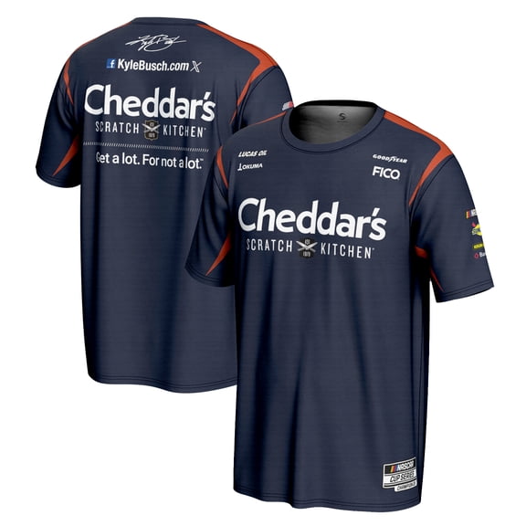 Youth ProSphere  Blue Kyle Busch Cheddars T-Shirt