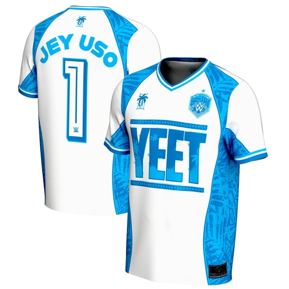 Youth ProSphere Blue/White Jey Uso Soccer Jersey
