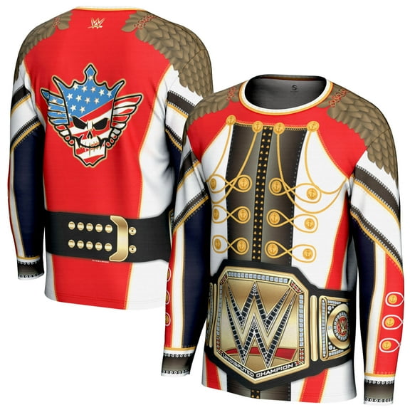Youth ProSphere Cody Rhodes Entrance Coat Undisputed Championship Long Sleeve T-Shirt